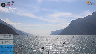 Webcam Torbole (Lake Garda): Panorama Lake Garda