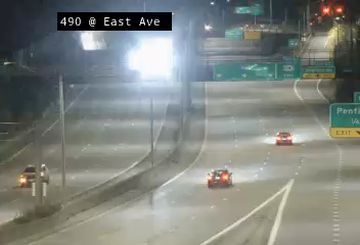 Cobbs Hill: I-490 at East Avenue