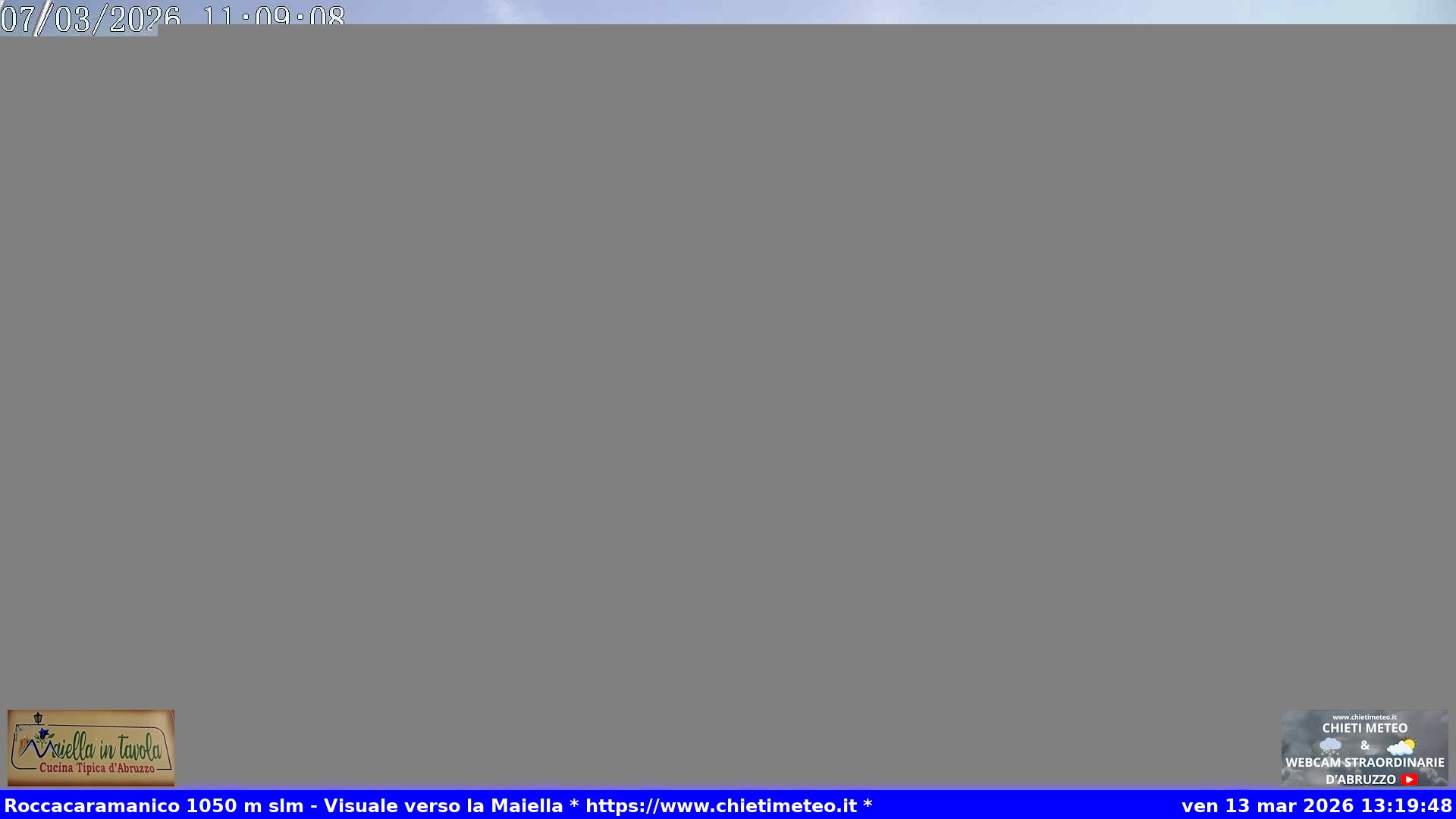 Webcam Chieti: Weathercam Chieti Scalo