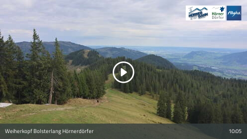 Webcam Bolsterlang: Weiherkopf Bergstation