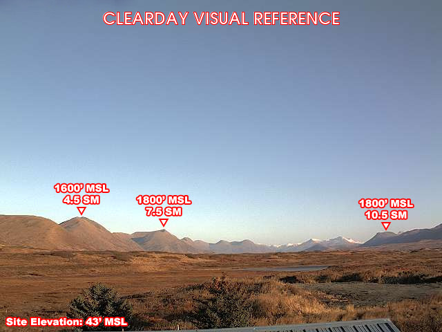 Webcam Akhiok, Alaska: Akhiok Airfield (PAKH), View in Northern Direction