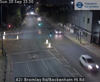 London: A21 Bromley Rd/Beckenham Hl Rd