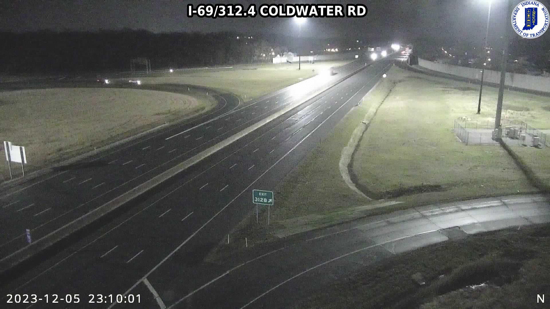 Fort Wayne: I-69: I-69/312.4 COLDWATER RD