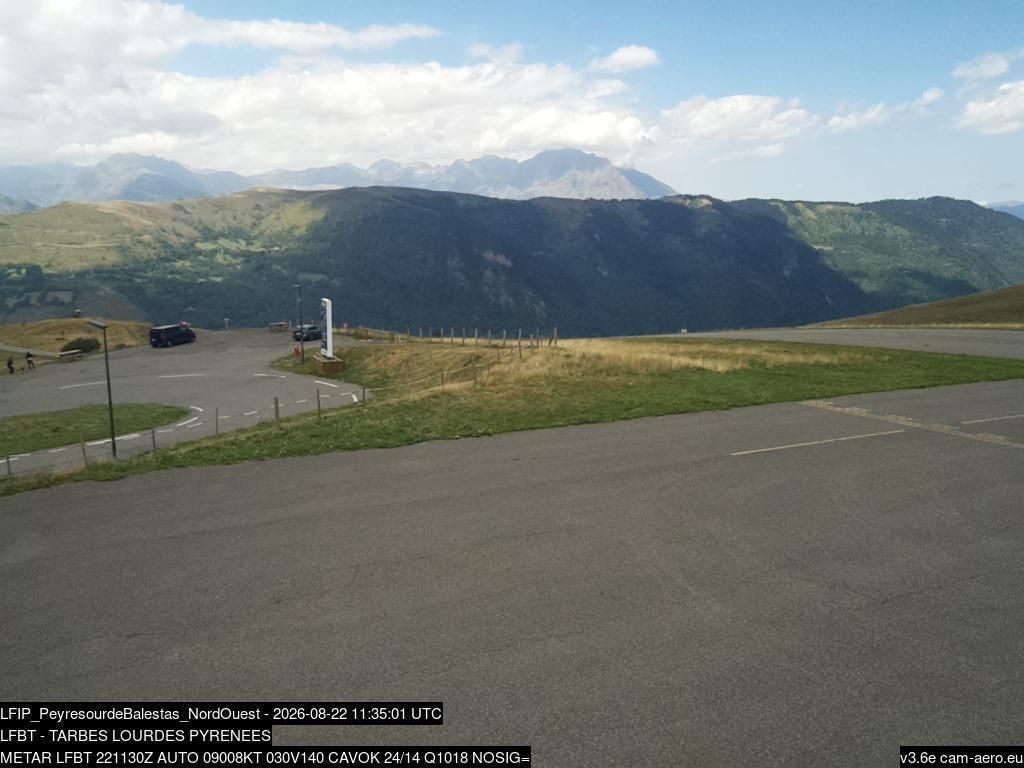 Loudervielle › North-West: Altiport de Peyresourde - Balestas