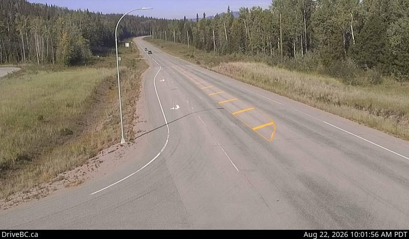 Savory › West: Hwy 16, about 46km east of Burns Lake, looking west