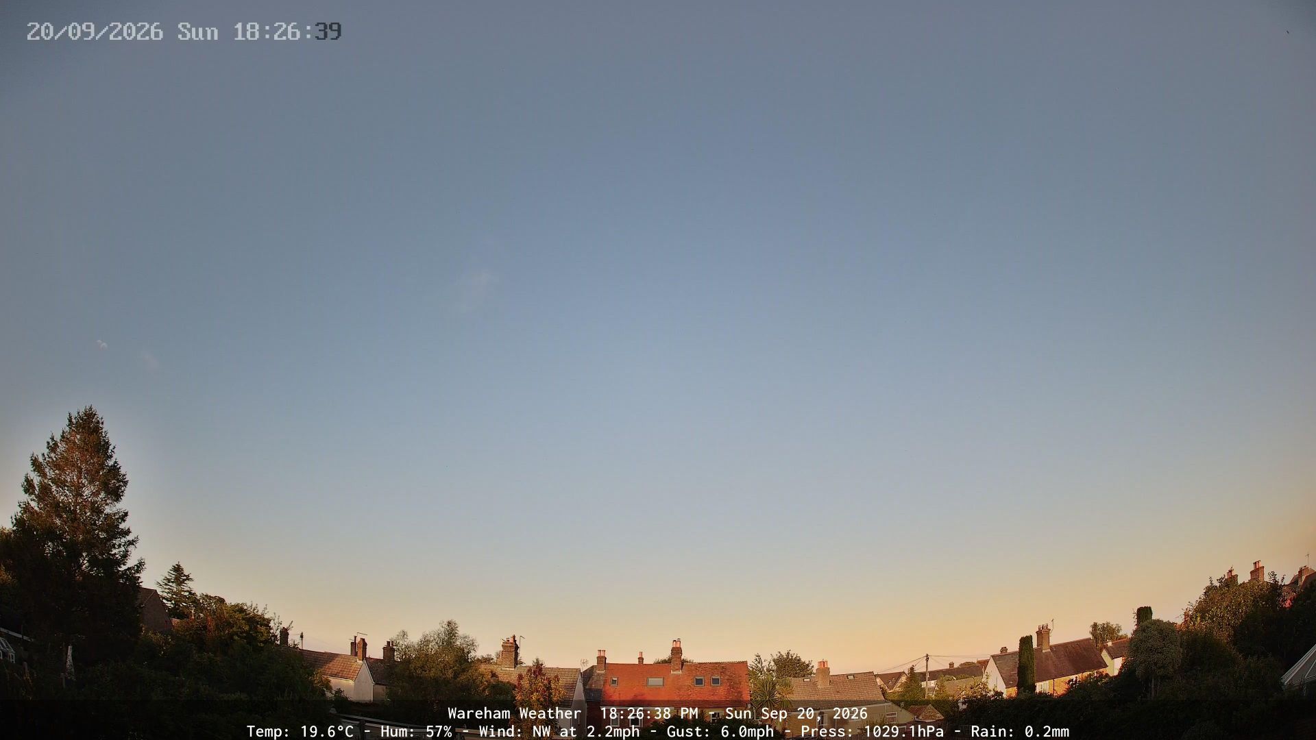 Purbeck View Park › East: Wareham - Sky