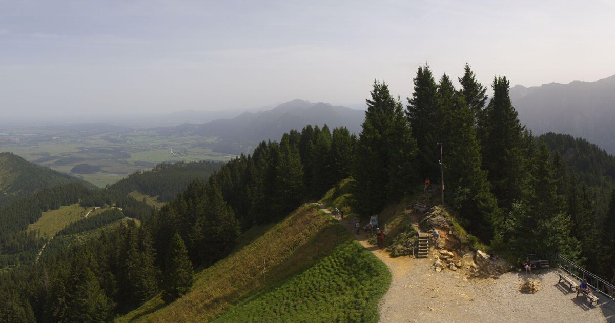 Webcam Oberammergau: PANOMAX Bergbahn Laber