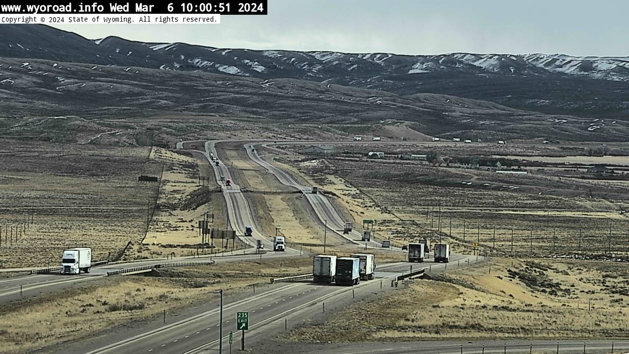 Webcam Walcott, Wyoming: Walcott Junction - Traffic and Weather