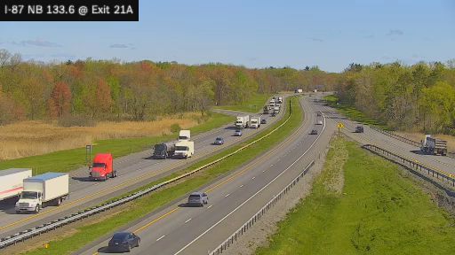 Selkirk › North: I-87 at Interchange 21A (Berkshire Connector)