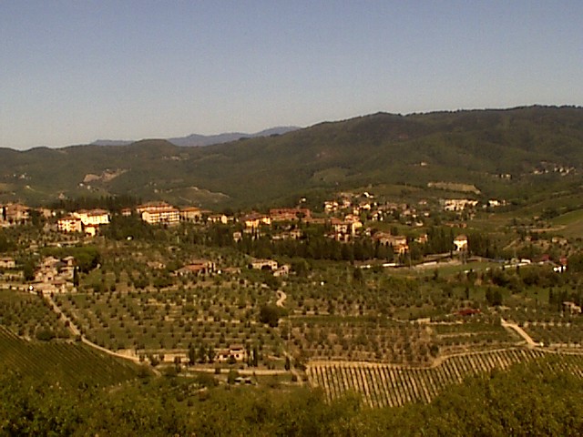 Webcam Radda in Chianti: View of Radda