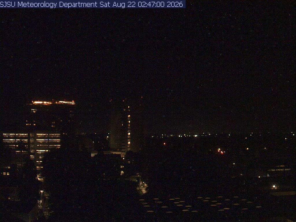 Webcam San Jose, California: View of the Skyline