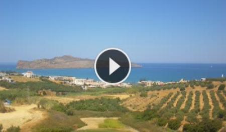 Webcam Agia Marina (Crete): Panorama View