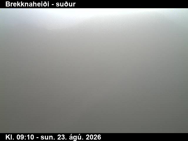 Webcam Brekknaheiði: Route 85 Southwards