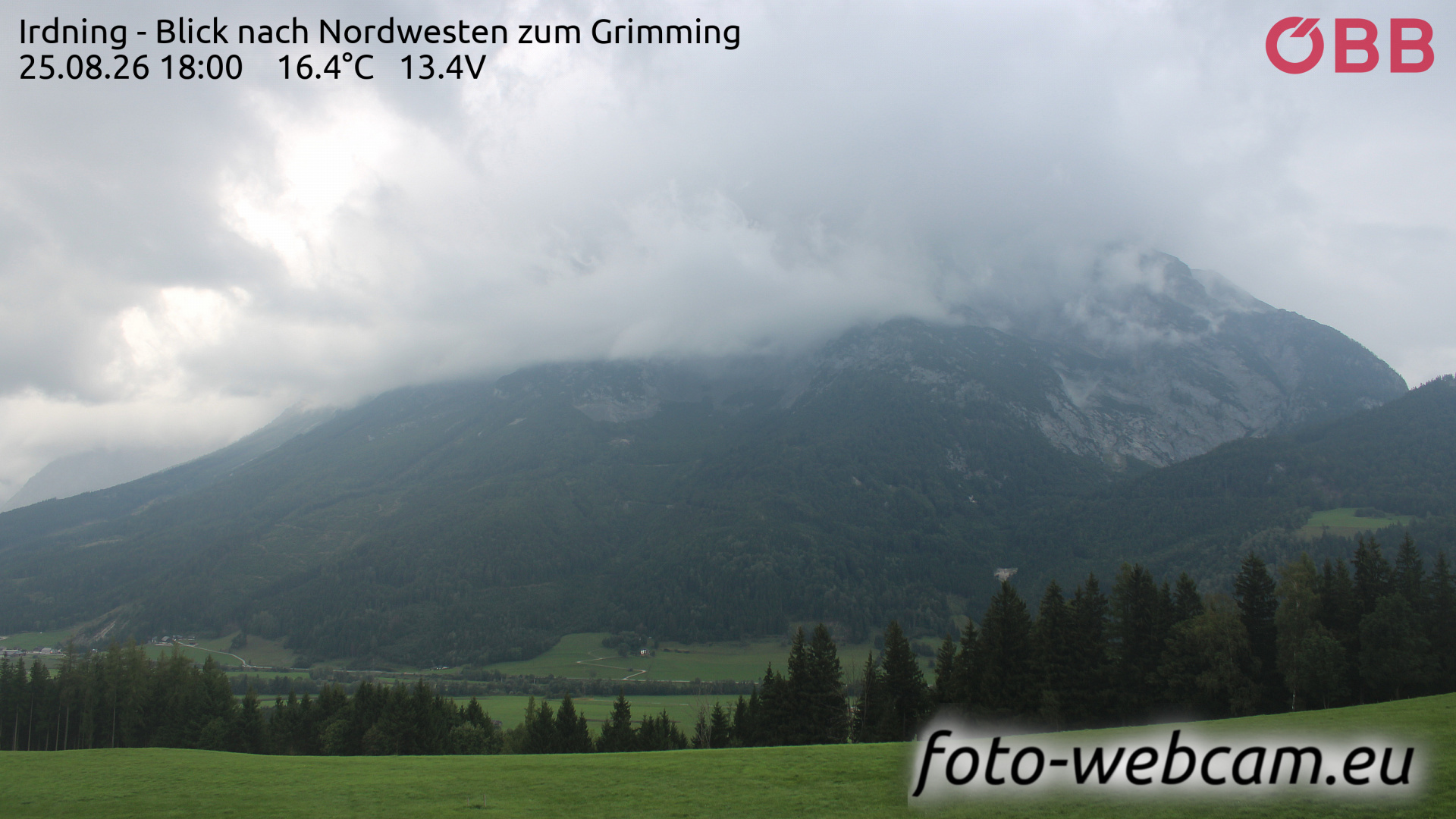 Webcam Irdning: HD Panorama Grimming
