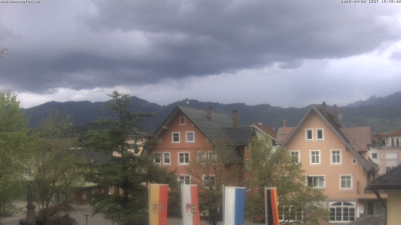 Webcam Sonthofen: View from the Town Hall