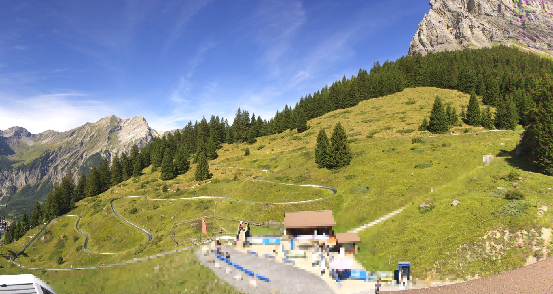 Stn. Oeschinen: Rodelbahn Sommer