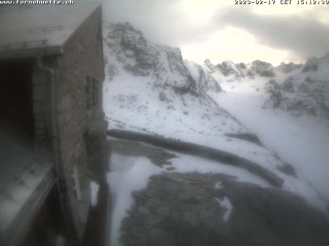 Webcam Bregaglia: Fornohütte