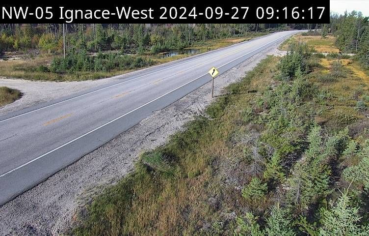 Unorganized Kenora District: Highway 17 near Raleigh Cutoff (Central Time)