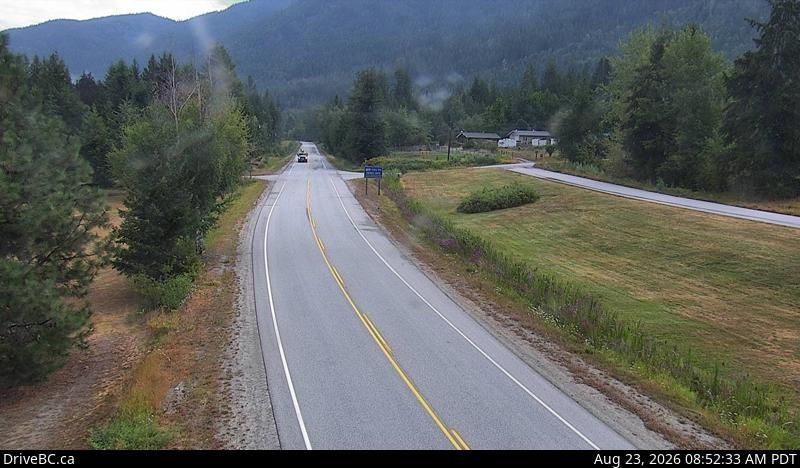 Area K › East: Hwy 6 at Starlite Road, looking east towards Burton