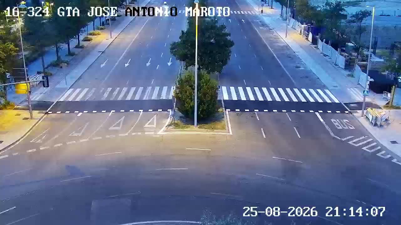 Madrid: Glorieta de José Paz Maroto