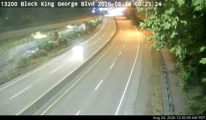 Bridgeview › West: Hwy 99A (King George Blvd) near 132nd St, looking west
