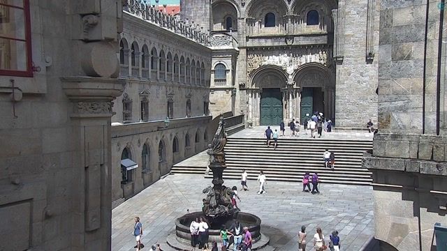 Santiago de Compostela: Santiago, Praza Praterias