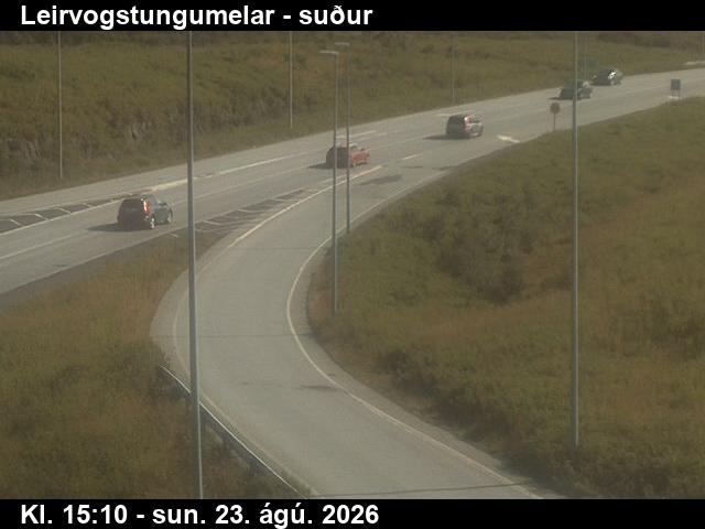 Webcam Mosfellsbær: Hringvegur Southwards