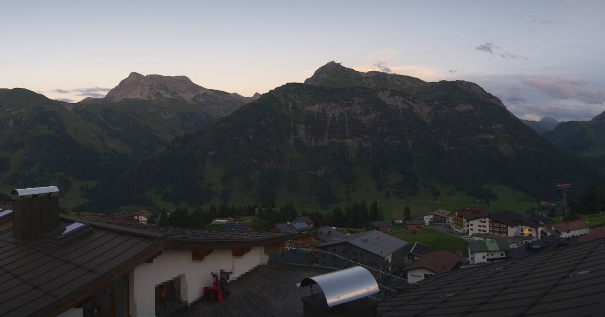 Webcam Oberlech: 360° Panorama