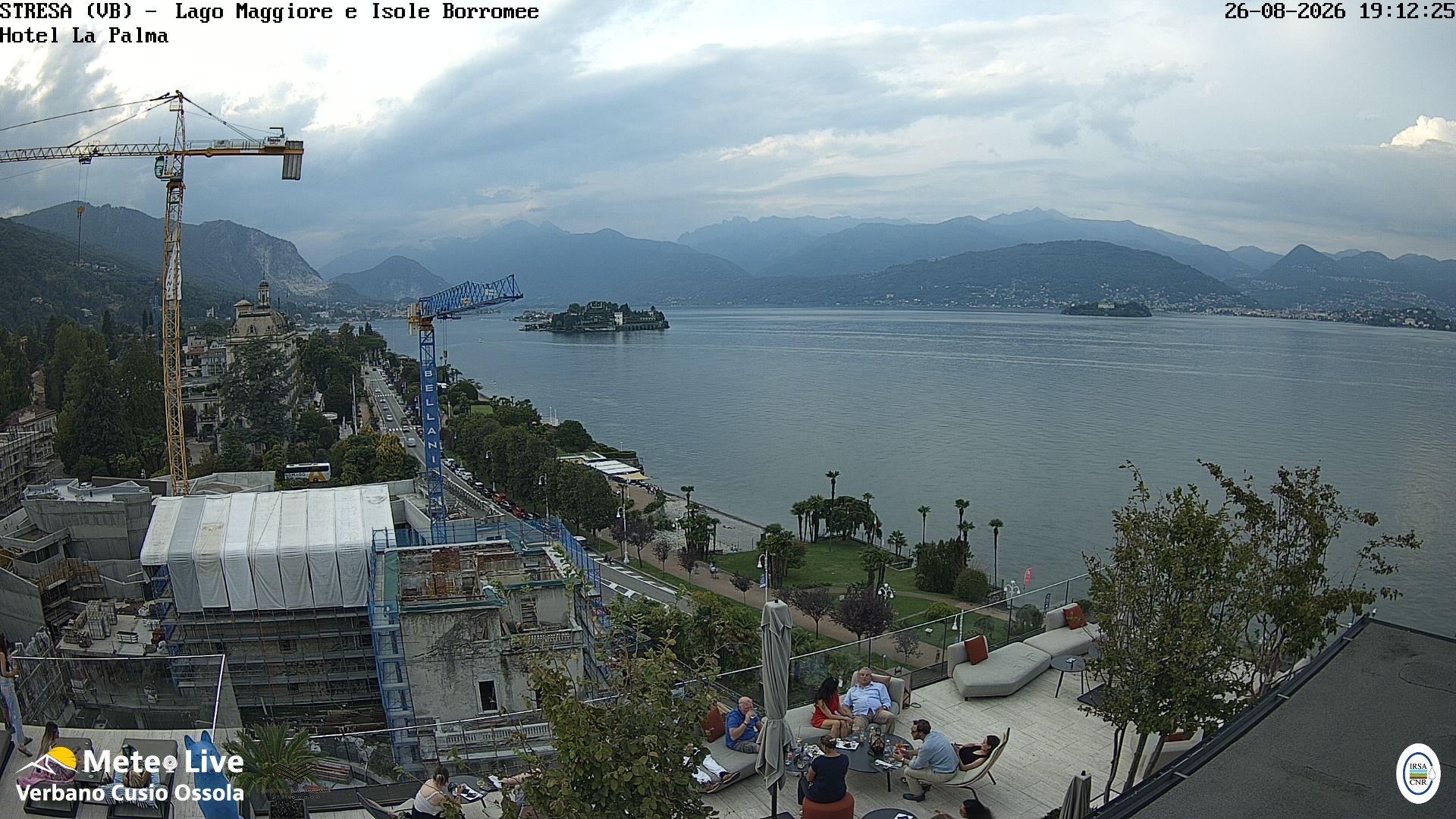 Webcam Stresa (Lake Maggiore): Lake Maggiore / Isola Bella
