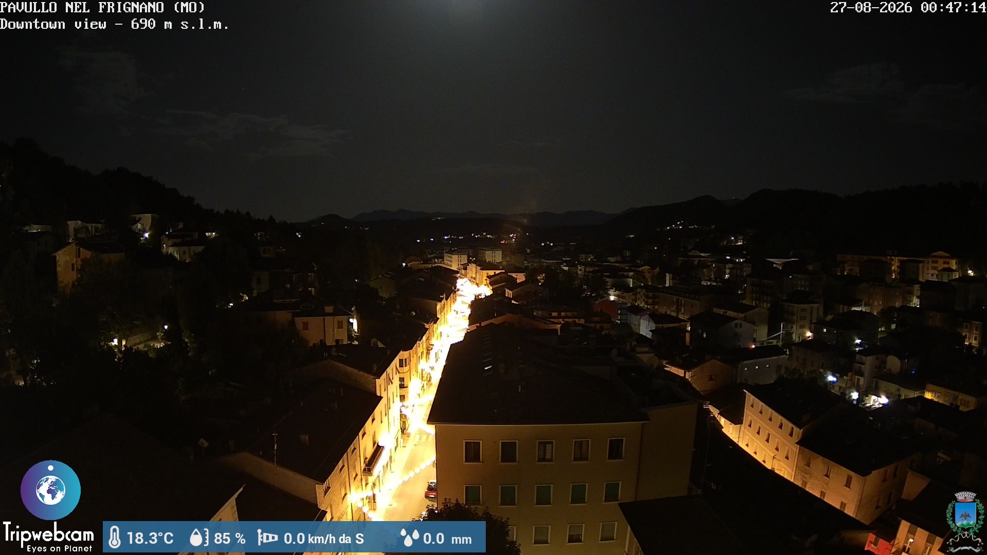Webcam Pavullo nel Frignano: View of Pavullo