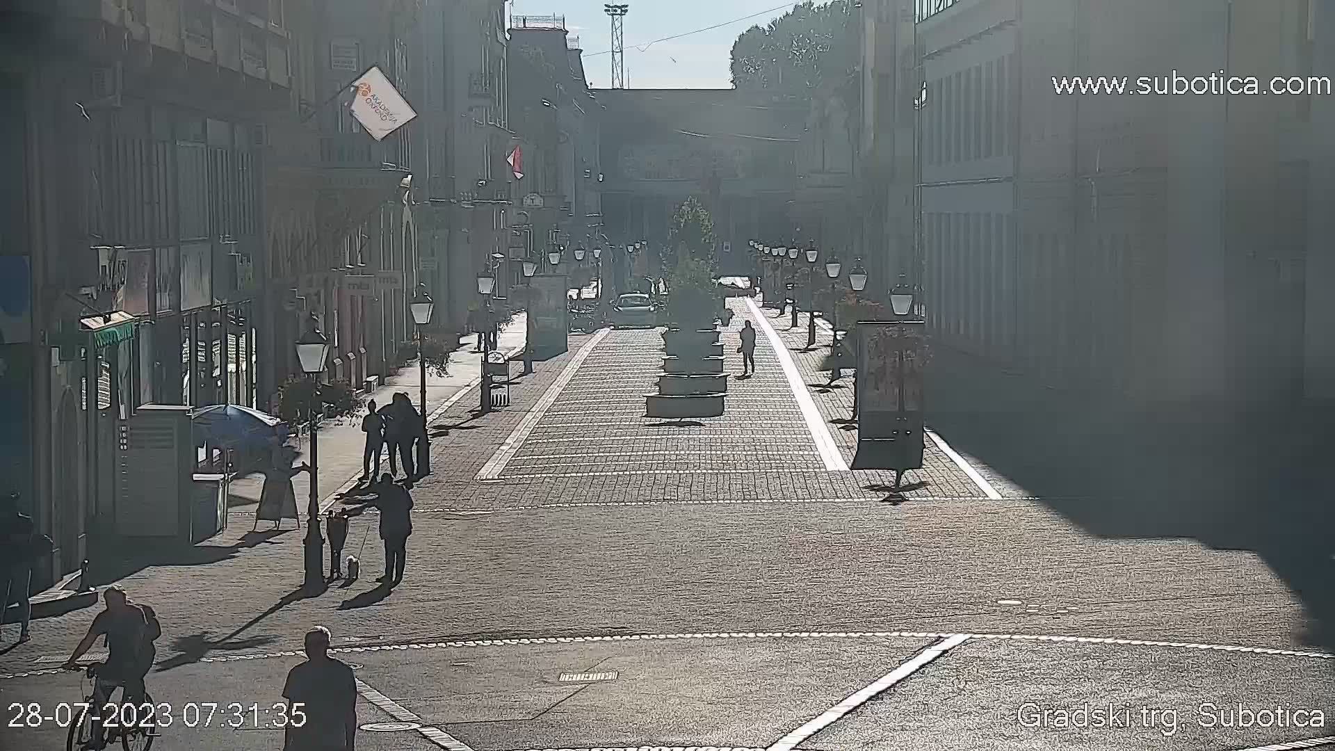 Subotica: town center (korzo)