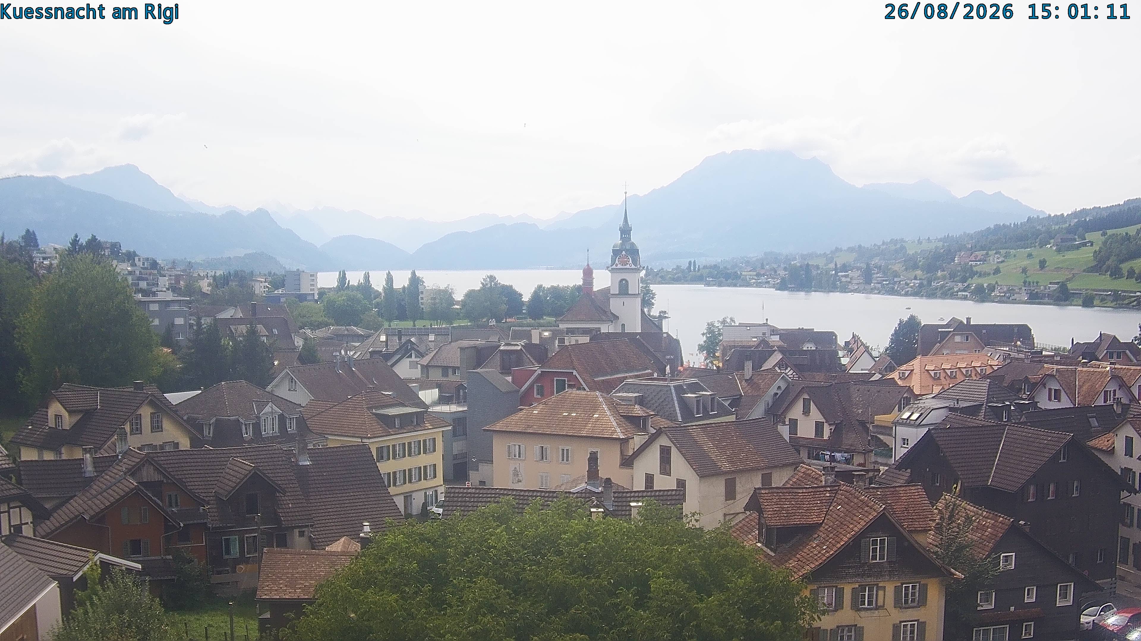 Webcam Küssnacht am Rigi: Vierwaldstättersee