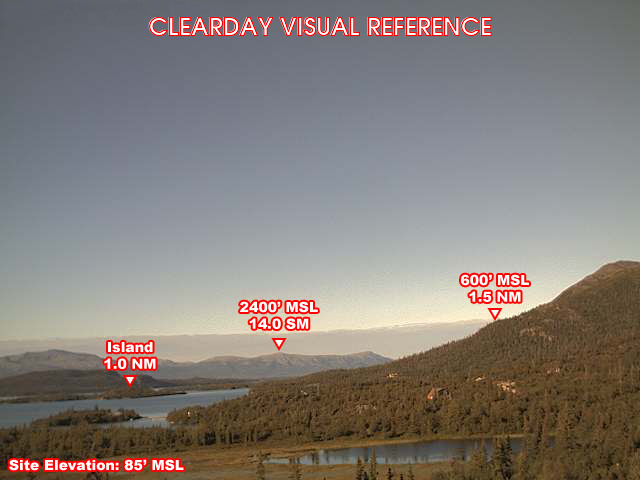 Webcam Pedro Bay, Alaska: Pedro Bay Airfield, View in SouthWestern Direction