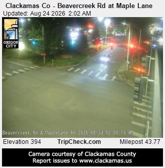 Mount Pleasant: Clackamas Co - Beavercreek Rd at Maple Lane