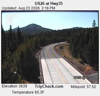 Government Camp: US26 at Hwy35