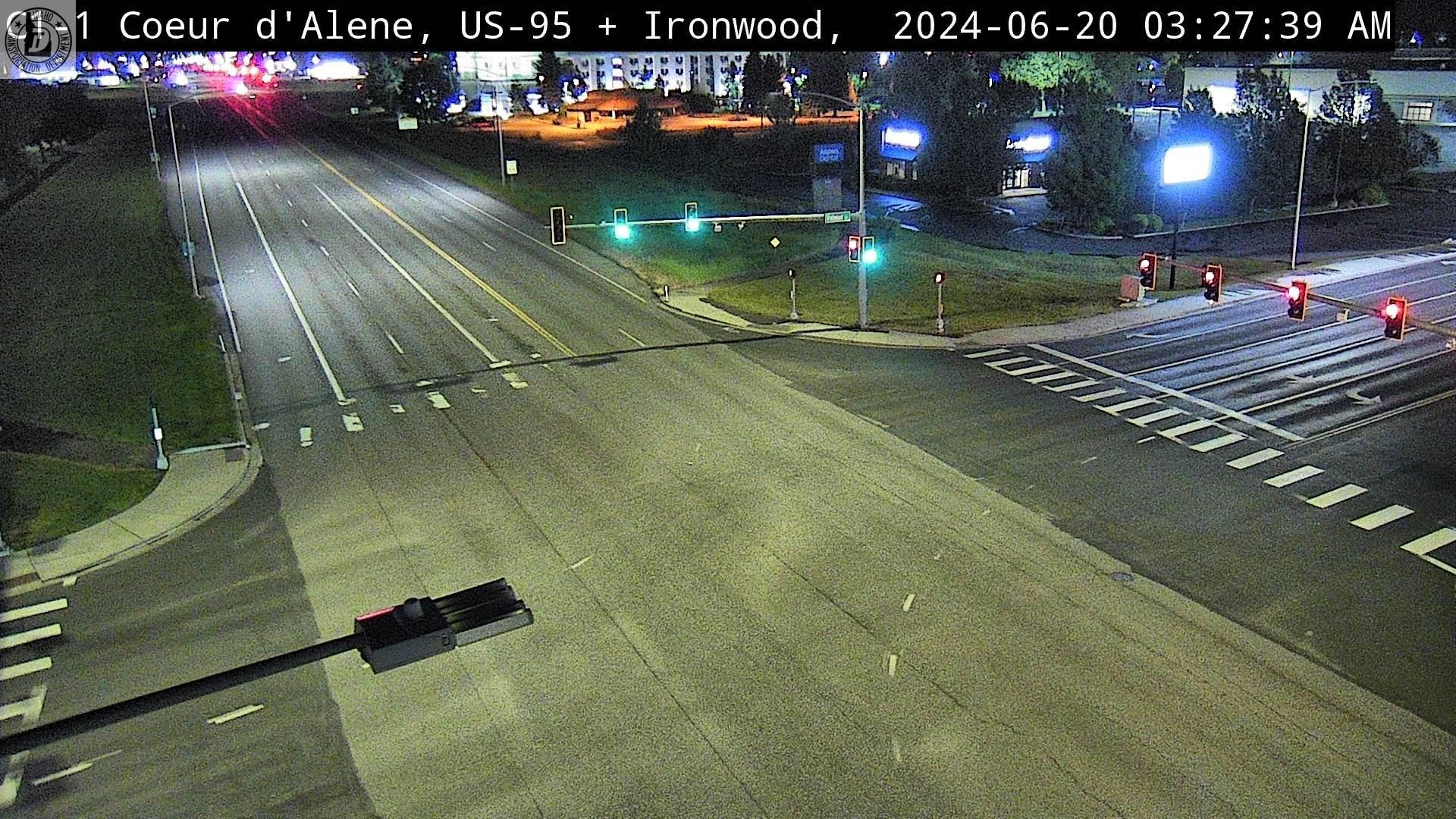 Coeur d'Alene: US 95: Ironwood: Ironwood Dr