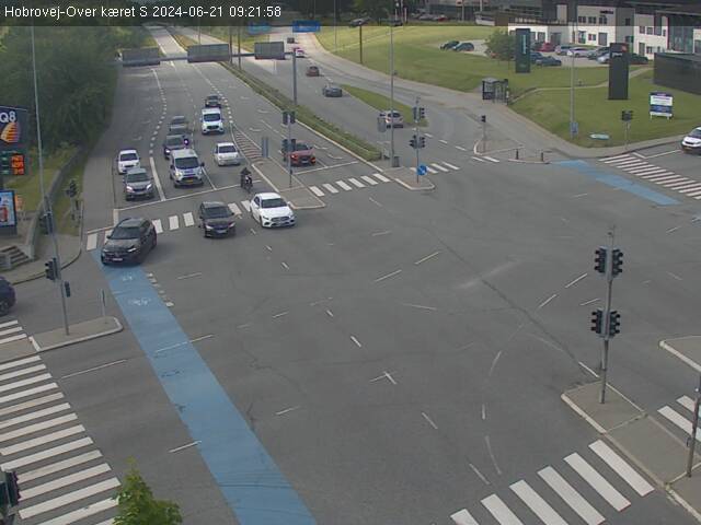Webcam Aalborg: Rute 180 Over Kæret