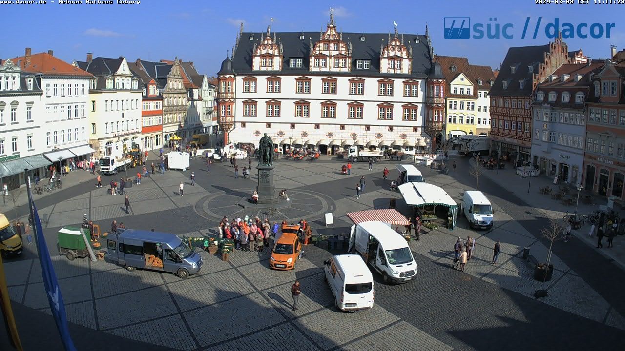 Neustadt bei Coburg: Coburg: Marktplatz