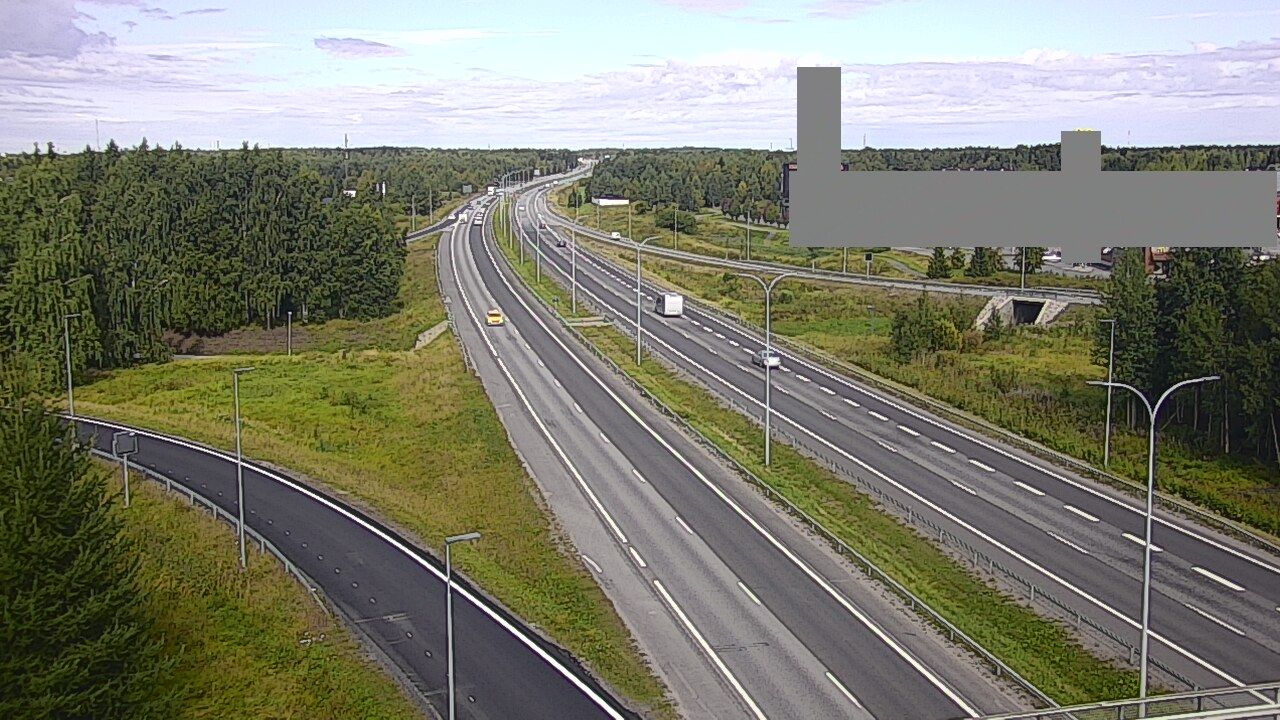 Oulunsalo: Tie 4 Oulu Kaakkuri - Tie 4 Kaakkuri