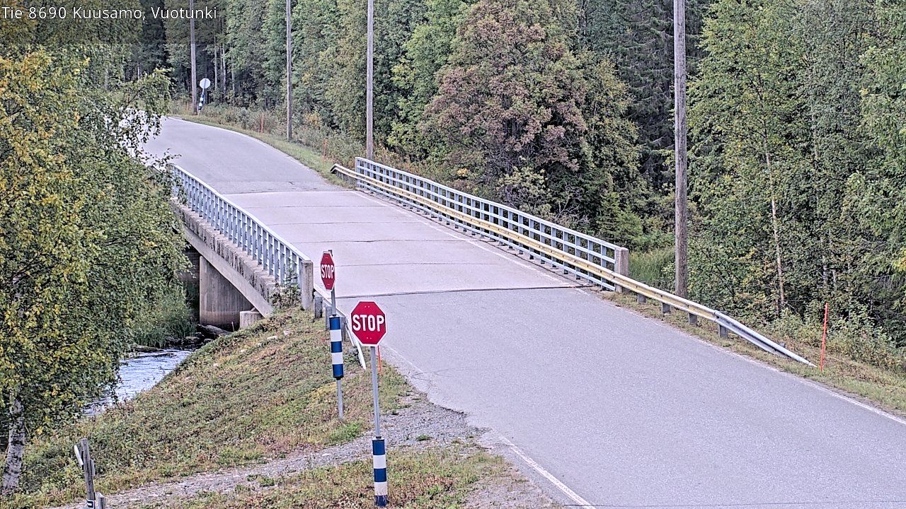 Kuusamo: Tie 8690 - Vuotunki - Silta