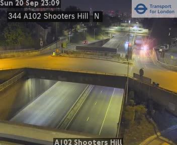 London: A102 Shooters Hill
