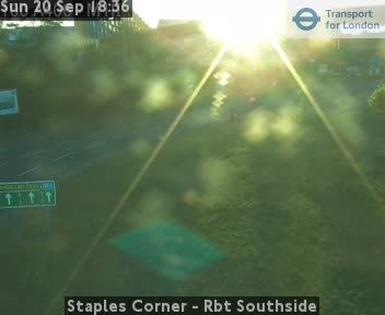 London: Staples Corner - Rbt Southside