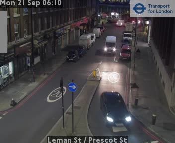 London: Leman St - Prescot St