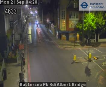 London: Battersea Pk Rd/Albert Bridge