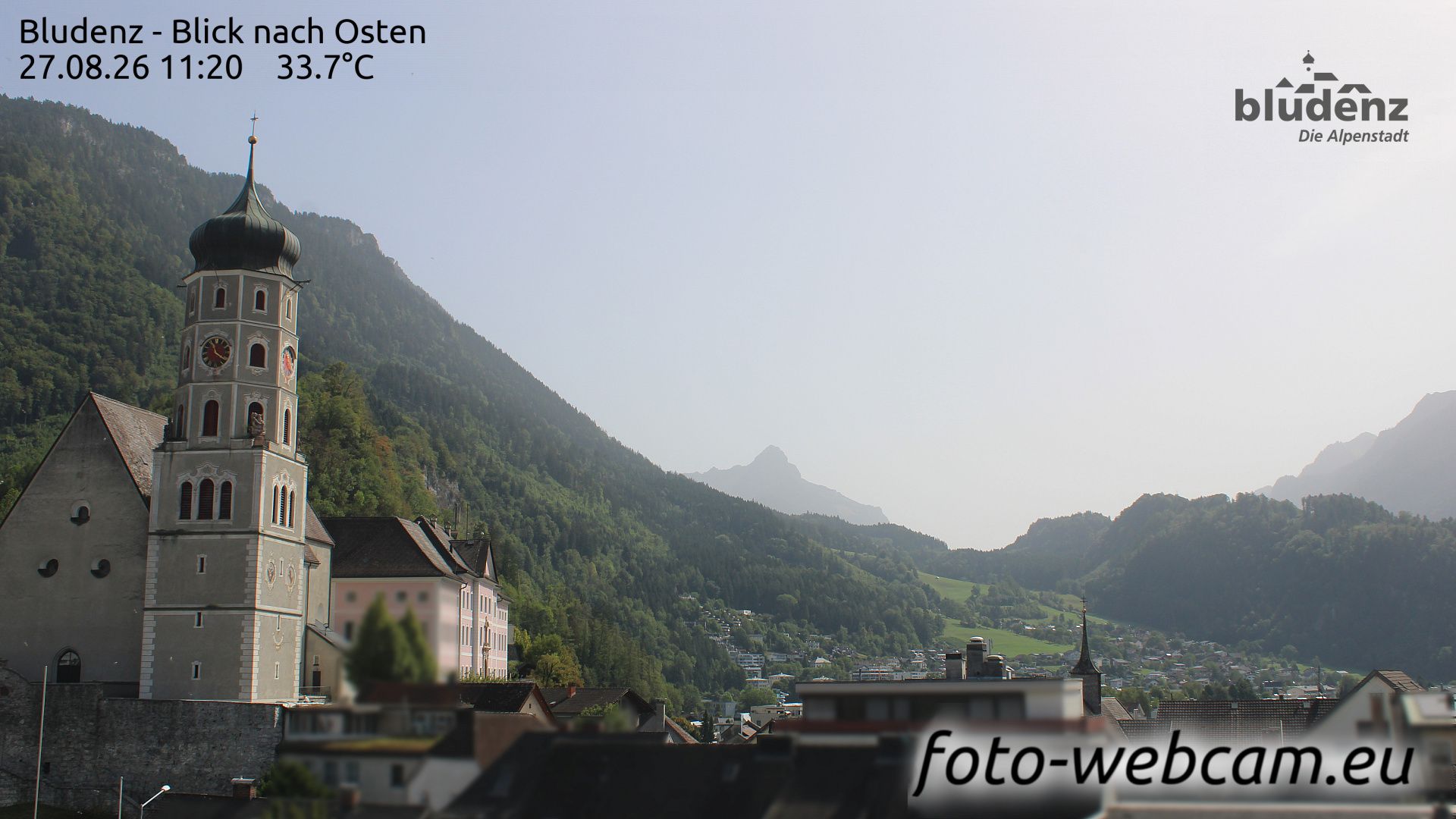 Bludenz: Blick nach Osten