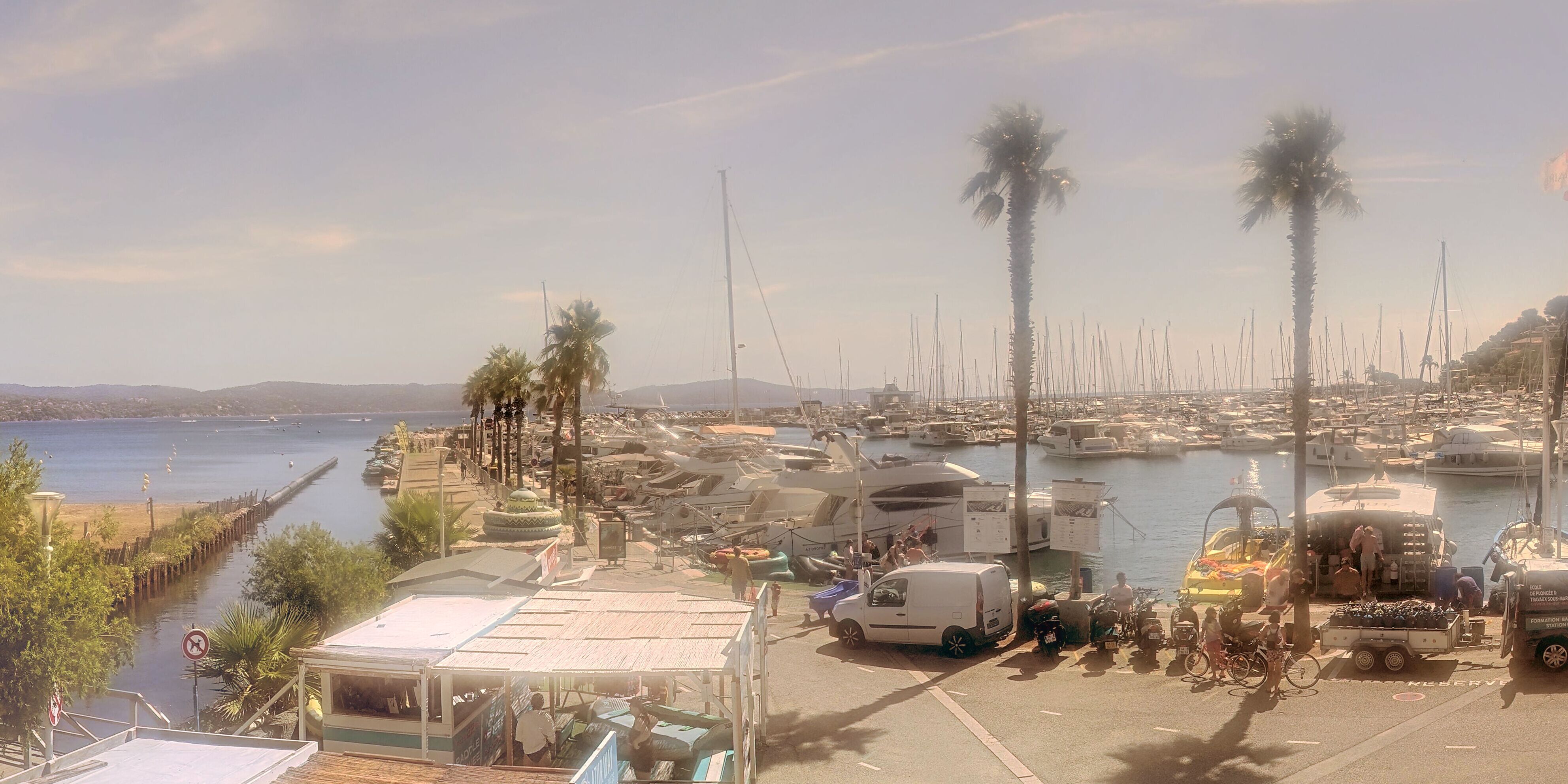 Webcam Cavalaire-sur-Mer: Panoramique HD