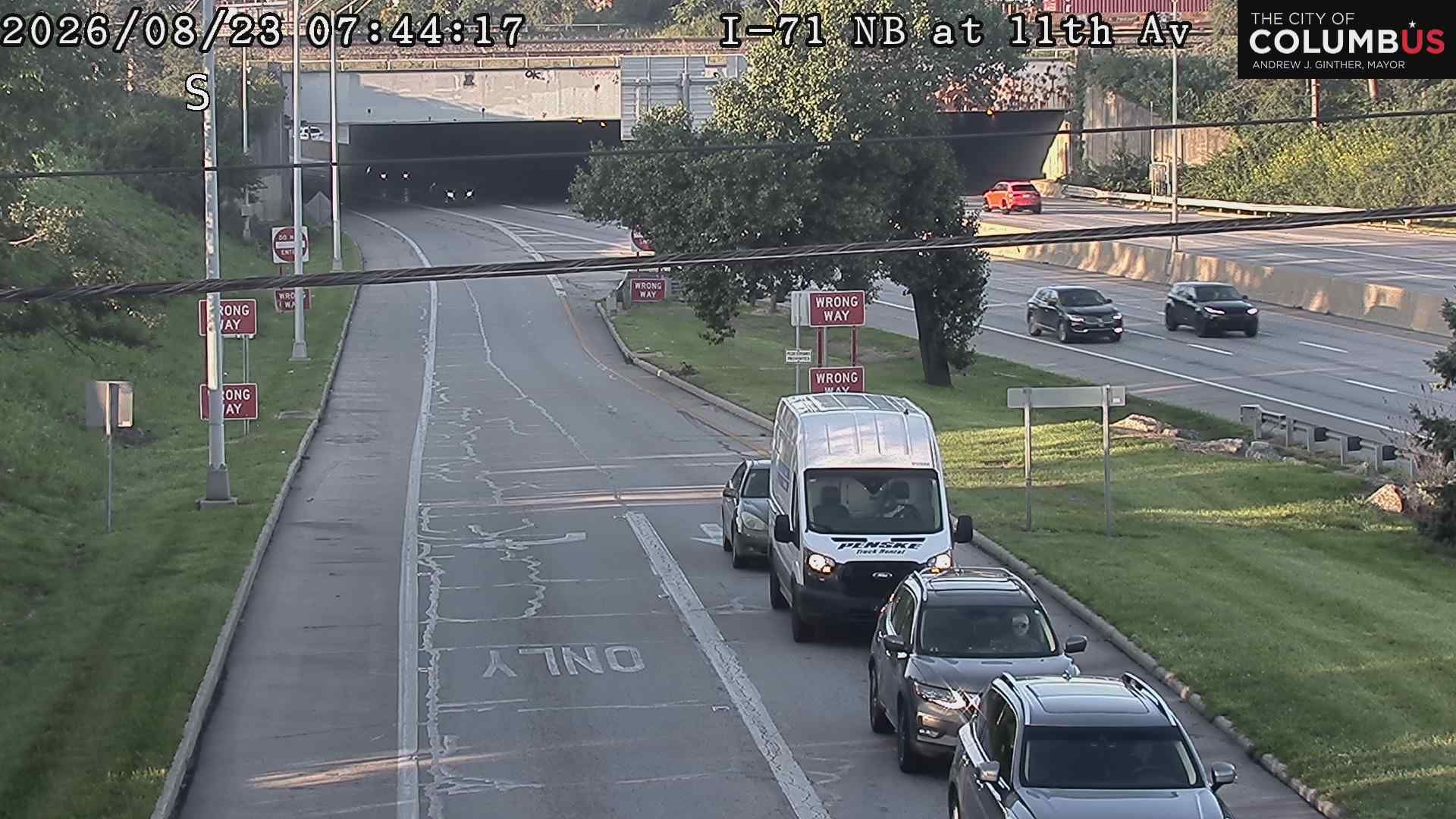 Columbus: City of - I-71 NB ramp at 11th Ave