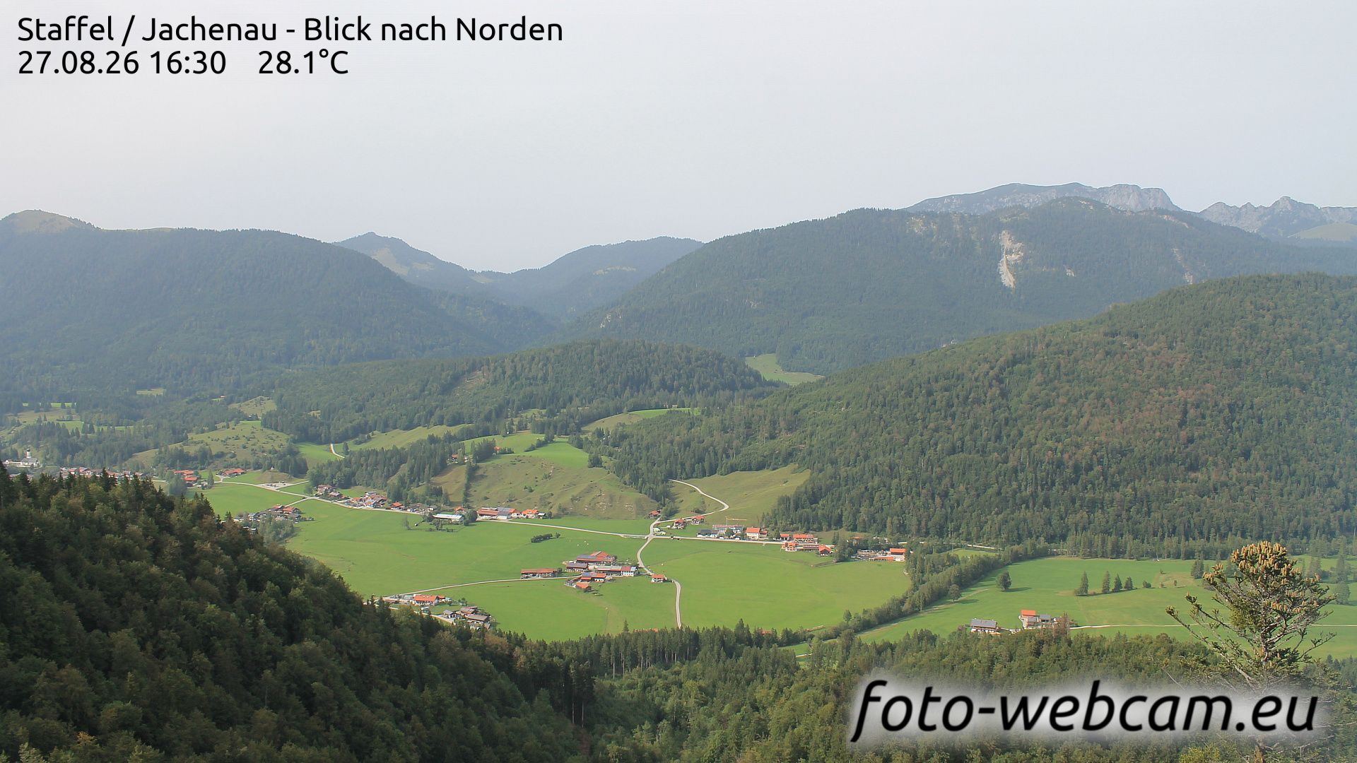 Jachenau: Staffel - Blick nach Norden