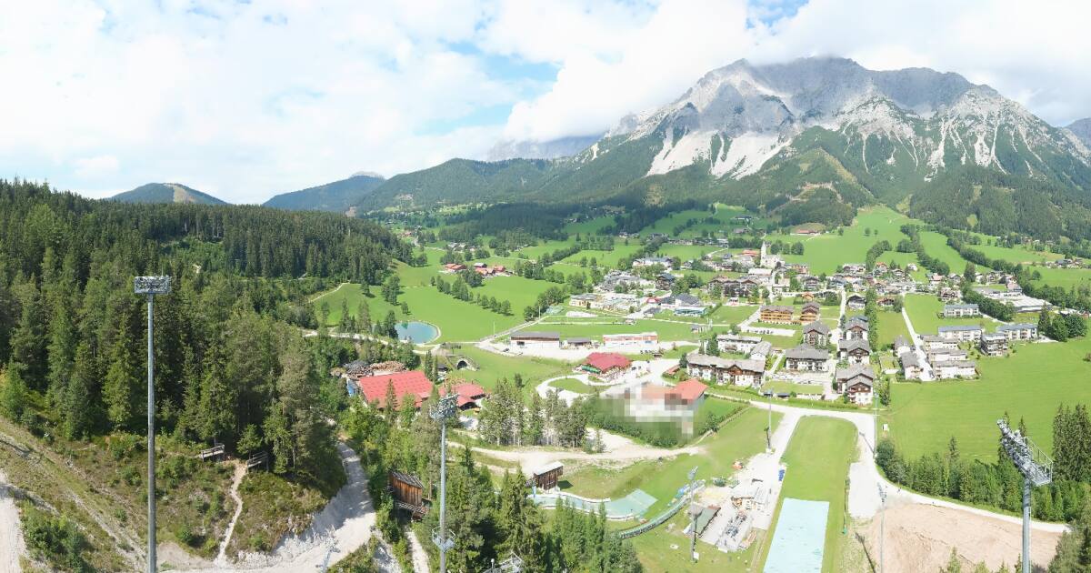 Webcam Ramsau am Dachstein: PANOMAX Ramsau Stadion