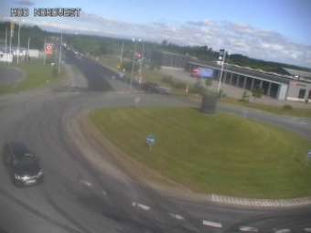 Webcam Skjern: Rute 28 Skjern - NV